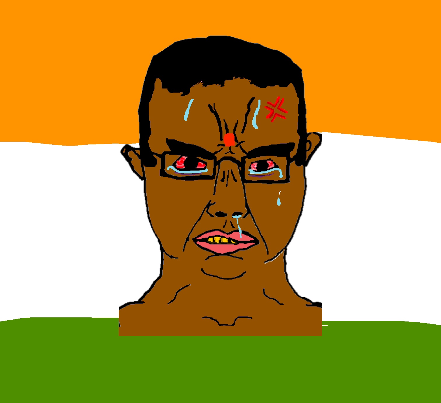 SoyBooru - Post 22059: anger_mark angry bindi bloodshot_eyes brown_skin ...