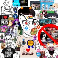 animal_crossing anime arm award badge blood_meridian car_seat_headrest closed_mouth clothes danganronpa_(series) deltarune e621 furaffinity furry gay glasses grand_theft_auto guilty_gear homestuck hotline_miami i_love manhunt merge meta:tagme neco_arc night_in_the_woods omori open_mouth osu ready_or_not reddit sewerslvt shmorky soyjak stubble subvariant:science_lover telegram tumblr twitter undertale variant:bernd variant:feraljak variant:markiplier_soyjak variant:shirtjak variant:unknown visual_novel weezer // 3400x3400 // 12.3MB