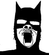 animal bat batman capeshit dc mustache open_mouth soyjak stubble variant:a24_slowburn_soyjak // 900x1000 // 52.8KB