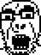 8bit angry animated closed_mouth glasses open_mouth pixel_art pixelated redraw retro soyjak stubble variant:cobson // 768x1024 // 56.2KB