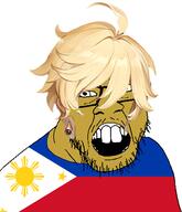 SEA_nigger aether asian brown_skin flag:Philippines genshin_impact glasses open_mouth philippines soyjak stubble teeth variant:feraljak // 1286x1500 // 440.9KB