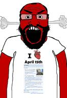 1452 1632 1923 1936 1938 1989 1990 2019 angry april april_15 arm auto_generated beard clothes country glasses open_mouth red soyjak steam subvariant:science_lover text variant:markiplier_soyjak wikipedia // 1440x2096 // 636.0KB