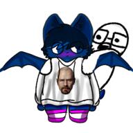 breaking_bad clothes full_body furry glasses open_mouth soyjak stubble variant:unknown walter_white // 1280x1280 // 738.0KB