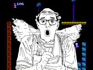 arm avgn clothes ear glasses hair hand holding_object james_rolfe kid_icarus music nes nintendo open_mouth soyjak variant:unknown video video_game wing // 640x480, 12.8s // 3.3MB
