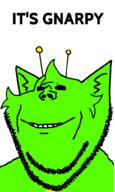 alien ear furry gnarpy green_skin open_mouth roblox smile stubble variant:impish_soyak_ears // 600x1000 // 46.9KB