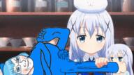 animated anime blowjob blue_eyes blue_skin bowtie chino_kafuu cirno closed_mouth clothes coffee crossed_arms foot full_body gif glasses gochiusa hair penis sitting soyjak testicles variant:classic_soyjak variant:wholesome_soyjak // 511x288 // 686.8KB