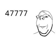 47777 get glasses happy number quads smile soyjak stubble subvariant:wholesome_soyjak text variant:gapejak // 1573x1064 // 64.1KB