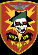 badge beret clothes emblem glasses hat macv_sog military_beret open_mouth skeleton soyjak stubble text variant:feraljak vietnam // 478x700 // 225.1KB