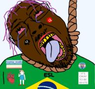bbc bloodshot_eyes brazil crying esl flag glasses hanging i_love makeup map_(pedophile) nigger pedophile purple_hair queen_of_hearts queen_of_spades sophia_ricetto soybooru stubble subvariant:soylita tongue tranny variant:bernd variant:gapejak yellow_teeth // 4800x4492 // 3.3MB
