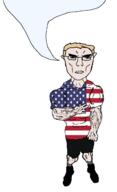 angry buff closed_mouth clothes ear emblem flag full_body glasses hair meta:tagme speech_bubble speech_bubble_empty subvariant:chudjak_front template united_states variant:chudjak vein white_skin // 981x1608 // 71.7KB