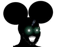 animal black_skin disney ear glowing glowing_eyes inverted mickey_mouse mouse open_mouth soyjak stubble thougher variant:soyak // 1350x1098 // 112.2KB