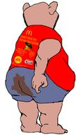 amerimutt arm ass back barefoot belly brown_skin charity clothes drag_queen ear electronic_arts fat foot franciscus full_body girllover hand leg mcdonalds mutt poop raising_canes red_shirt shorts soyjak stubble subvariant:impish_amerimutt variant:impish_soyak_ears world_economic_forum // 1207x2152 // 165.0KB