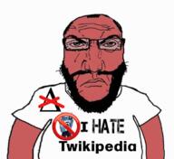 angry arm balding beard closed_mouth clothes d9lta delta glasses hair hyperpop i_hate music punisher_face soyjak subvariant:science_lover text tshirt twikipedia variant:markiplier_soyjak // 680x625 // 264.2KB