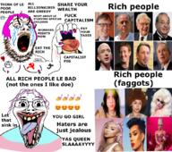 2soyjaks anarchism anarchist angry arm bill_gates billionaire bloodshot_eyes brown_mustache brown_stubble celebrities clothes communism crying distorted drag_queen faggot glasses happy ice_spice jeff_bezos mark_zuckerberg mustache open_mouth porky purple_hair rich stubble text thing_japanese tranny variant:bernd variant:gapejak yellow_teeth // 1053x931 // 1.0MB