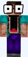 clothes glasses minecraft open_mouth soyjak steve_(minecraft) stubble tongue variant:unknown video_game // 200x400 // 37.6KB
