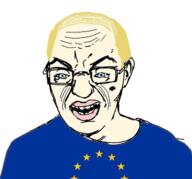 blue_eyes crying european_union flag flag:european_union glasses mole open_mouth star_(symbol) variant:eric_butts yellow_hair // 640x597 // 263.9KB