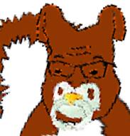 'p animal baby embedded glasses pacifier small_eyes squirrel subvariant:feralsquirrel variant:feraljak // 164x172 // 30.3KB
