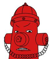 angry fire_hydrant frown red_skin soyjak variant:gapejak // 768x844 // 37.8KB
