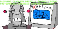 captcha closed_eyes computer frown inhuman its_over oekaki robot sad soyjak stubble text variant:unknown // 500x250 // 31.4KB