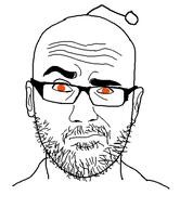 bald closed_mouth glasses raised_eyebrow reddit stubble variant:vsauce vsauce // 500x580 // 11.8KB