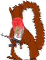 angry blood gun holding_gun holding_object holding_rifle nosebleed red_face rifle squirrel subvariant:feralrage subvariant:feralsquirrel variant:feraljak weapon // 389x501 // 141.5KB