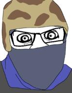 angry clothes counter_strike counter_terrorist csgo glasses hat helmet mask military soyjak valve variant:feraljak video_game // 811x1049 // 75.2KB