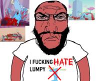angry arm balding beard blood cartoon closed_mouth co_(4chan) glasses gore hair happy_tree_friends hate i_hate meta:tagme moose punisher_face red_skin soyjak subvariant:science_lover text variant:markiplier_soyjak // 1015x854 // 699.0KB