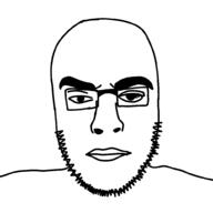 angry beard coajak eyebrows looking_at_you tired // 1000x1000 // 86.8KB