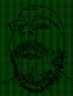 angry ascii glasses green matrix mustache soyjak stubble variant:gapejak // 960x1261 // 139.9KB