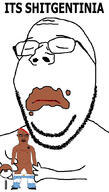 2soyjaks angry argentina bbc blood bloodshot_eyes brown_skin closed_eyes closed_mouth ear eating glasses hand holding_object its_over nsfw penis queen_of_spades small_penis soyjak spade stubble subvariant:wholesome_soyjak text variant:chudjak variant:gapejak // 600x1053 // 186.8KB