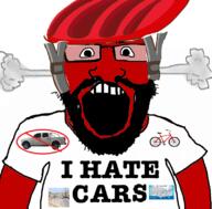 amtrak angry beard bicycle bicycle_helmet car fume glasses helmet i_hate map n_(4chan) o_(4chan) open_mouth pickup_truck red_skin soyjak subvariant:science_lover united_states variant:markiplier_soyjak // 799x788 // 273.4KB