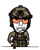 angry chud closed_mouth clothes helmet military militayr modern_warfare multicam rangers_1_milsim soyjak variant:chudjak // 200x250 // 41.5KB