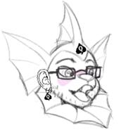blush ear furry glasses open_mouth pokemon queen_of_spades snout soyjak stubble tongue vaporeon variant:vaporeonjak // 269x288 // 47.1KB