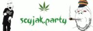 2soyjaks angry arm banner blunt closed_mouth clothes glasses hand marijuana nigger_weed open_mouth rasta red_eyes snoop_dogg soyjak_party stubble text variant:cobson variant:gapejak weed // 300x100 // 62.1KB