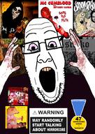 anime bald blood excited glasses hand horrorcore medal open_mouth sticker stubble variant:ppp // 1000x1410 // 1.1MB