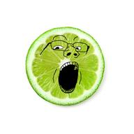food fruit glasses green lime objectsoy open_mouth variant:gapejak // 612x612 // 220.5KB