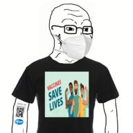 animated clothes covid facemask gif glasses moving pfizer soyjak stubble text vacine variant:classic_soyjak // 800x800 // 274.2KB