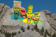 4soyjaks candy ear food glasses mount_rushmore mountain oh_my_god_she_is_so_attractive sour sour_candy sour_patch_kids soyjak stretched_mouth stubble variant:markiplier_soyjak yellow_skin // 1200x798 // 695.2KB