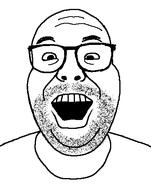 fat glasses open_mouth stubble variant:unknown // 391x496 // 22.2KB
