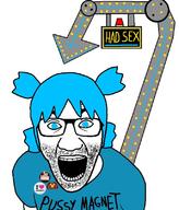 4chan anime blue_eyes blue_hair hair have_sex light sign twitter variant:el_perro_rabioso yotsoyba // 685x800 // 411.3KB