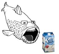 fish glasses milk open_mouth soy_milk soyjak stubble variant:soyfish // 540x500 // 140.9KB