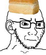 bread clothes concerned ear food frown glasses hat soyjak stubble variant:classic_soyjak // 632x756 // 196.2KB
