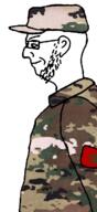 camouflage chin ear glasses morocco patch side_profile soldier stubble variant:soydierjak // 330x720 // 190.4KB