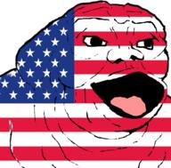 american_flag country fat flag open_mouth soyjak united_states variant:et // 474x467 // 111.0KB