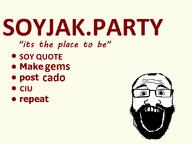 balding beard glasses hair open_mouth soyjak soyjak_party subvariant:science_lover text variant:markiplier_soyjak // 800x600 // 41.7KB