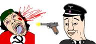 ack che_guevara communism gun klaus_barbie meta:tagme nazbol nazism shooting smug variant:bernd variant:chudjak // 1866x856 // 785.6KB