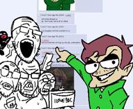 4chan animated black_skin clothes computer eddsworld friday_night_funkin' funkg glasses open_mouth phone pointing soyjak stubble text variant:unknown video white_skin // 1128x924, 12.2s // 2.7MB