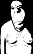 arm black_background dissapointed evil frown ominous rape subvariant:hornyson torso variant:cobson // 948x1547 // 112.8KB