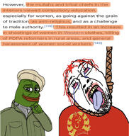 afghan afghanistan bloodshot_eyes communism crying frog glasses hair hanging islam open_mouth pashto_text pepe red_hair rope soyjak stubble suicide text tongue tranny variant:bernd // 1170x1234 // 838.4KB