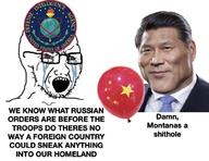 balloon bloodshot_eyes central_intelligence_agency china country crying flag glasses open_mouth soyjak stubble text variant:soyak xi_jinping // 1000x770 // 115.5KB